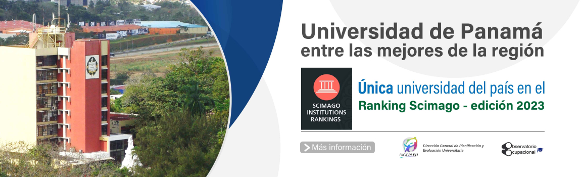 Rankig Scimago 2023 - Universidad de Panamá